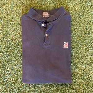 🇺🇸VTG Polo Ralph Lauren Polo Jeans Co Navy Polo